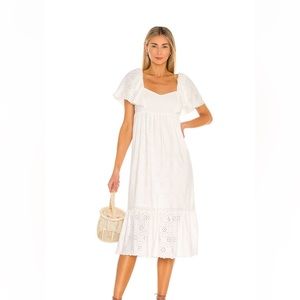 Line & dot dress